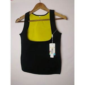 Bolkopess Woman Vest Hot Sweat Body Shape Sz M NWT